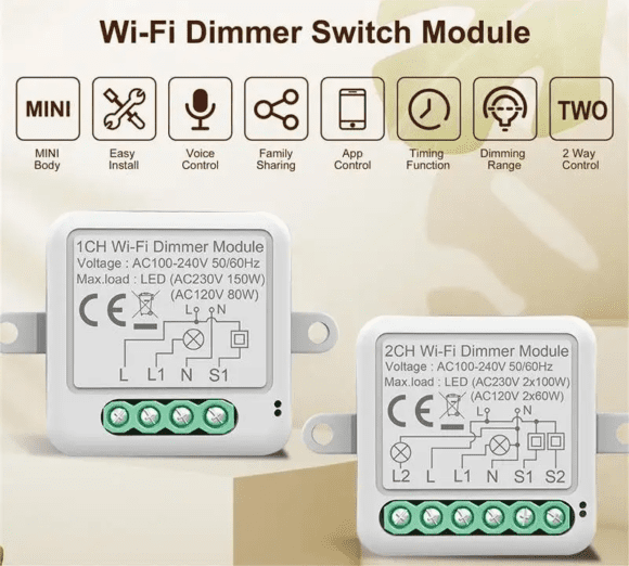 Micro Módulo Dimmer Iki Smart - Image 2